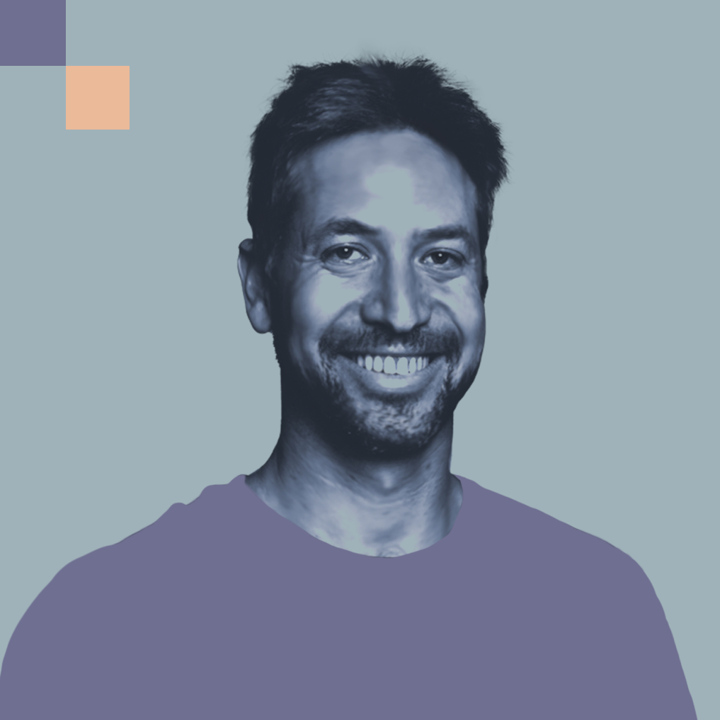 Portrait of Itamar Zur, Co-Founder and CEO of Veho, an ecommerce shipping company.